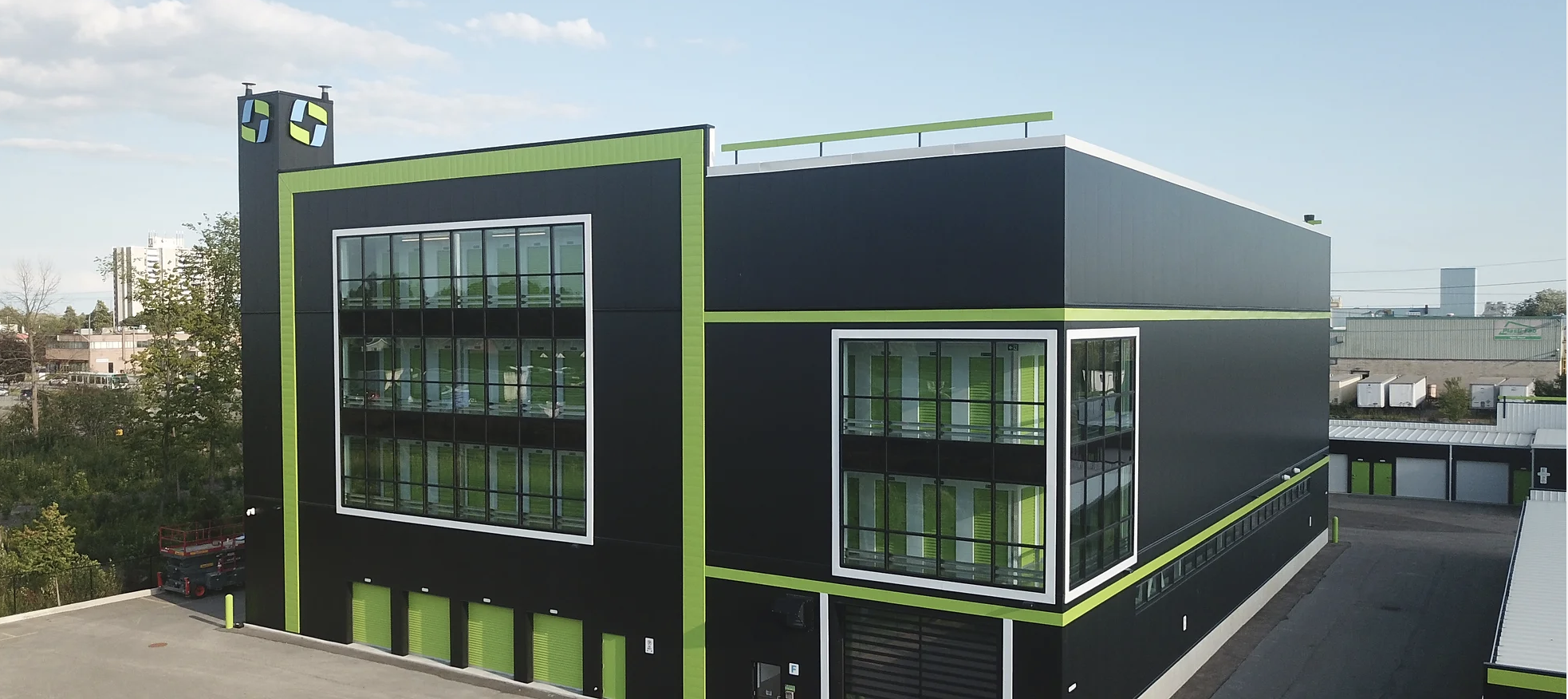View of Green Storage